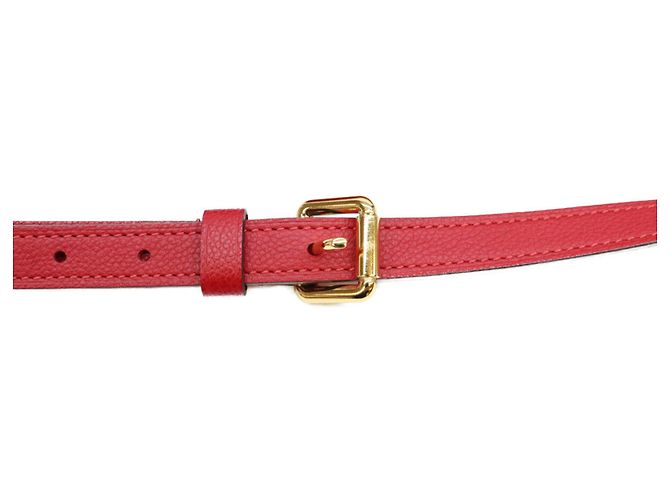 Borsa a tracolla Louis Vuitton Monogram Empreinte Pochette Metis Rosso Fuschia - vista 10