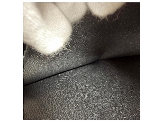 Céline CELINE 19696 Borsa a spalla Medium Ava Check Nero Rosso - vista 11