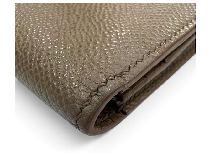 Hermès Hermes Bearn Soufflé Long Wallet Taupe - view 4