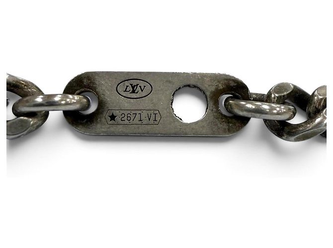 Collier Louis Vuitton M03188 LV Sailor Chain 925 Argenté - vue 9