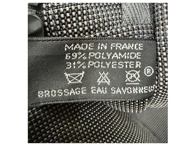 Hermès Borsa Tote Hermes Herline MM Gray Canvas Marrone - vista 12