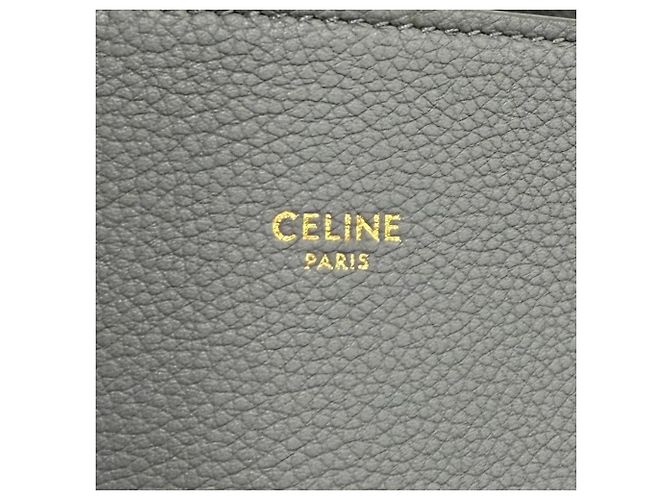 Céline Bolso Tote Cabas Phantom Celine Gris Castaño - vista 9