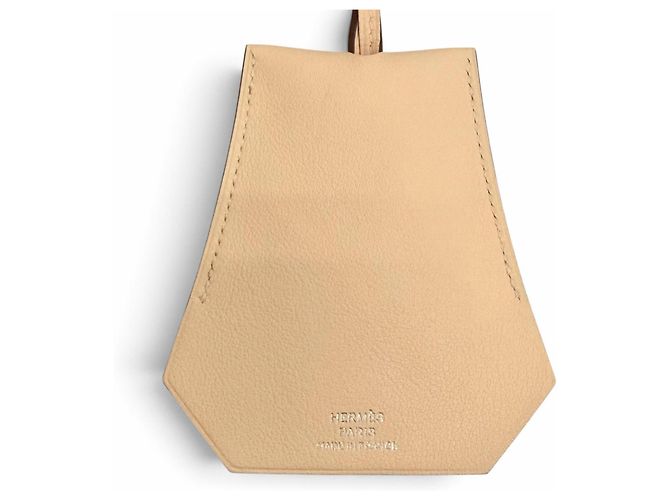 Hermès Collana con pendente in pelle Rose Eglantine Hermes Rosa - vista 5