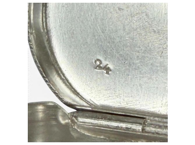 Tiffany & Co Boîtier à pilules Tiffany 925 motif cœur Argenté - vue 6