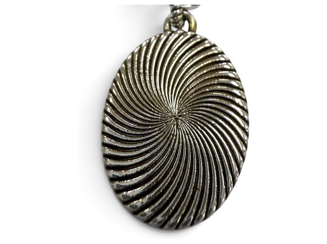 Collana a catena Gucci GG Marmont in argento - vista 4