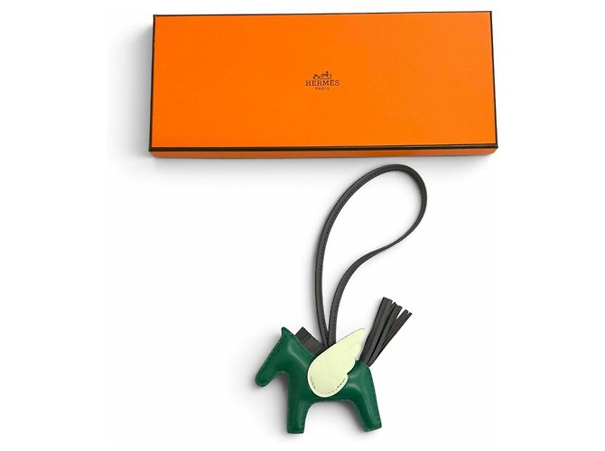 Hermès Hermes Rodeo Charm Pegase PM Marrone Verde - vista 2