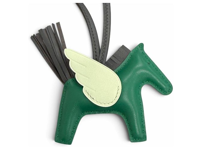 Hermès Hermes Rodeo Charm Pegase PM Marrone Verde - vista 3