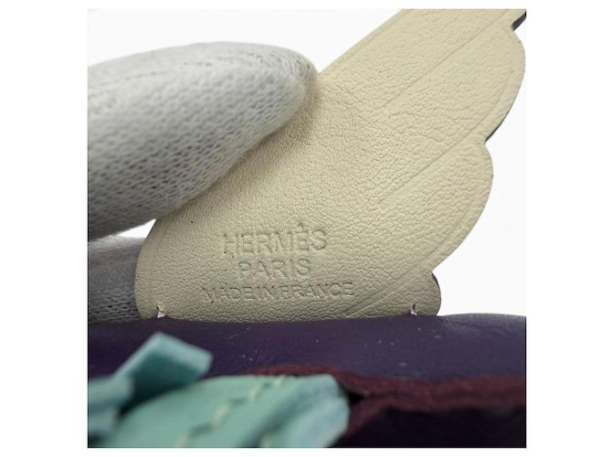 Hermès HERMES Rodeo Charm Pegasus PM Beige Porpora - vista 7