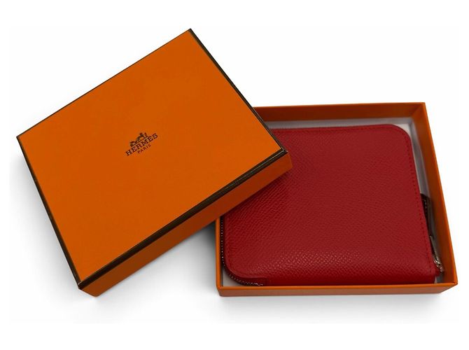 Hermès Hermes Azap Compact Coin Case Azul - vista 2