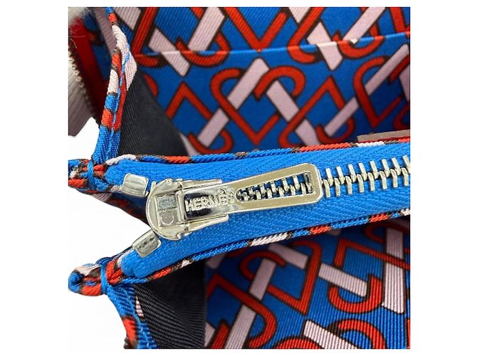 Hermès Hermes Azap Compact Coin Case Azul - vista 9