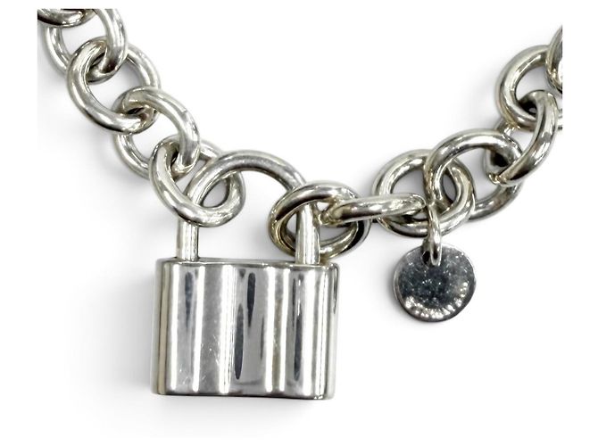 Bracciale con charm Tiffany & Co. 1837 Lock Argento - vista 3