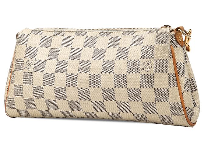Louis Vuitton White Damier Azur Eva Bianco - vista 2