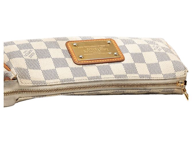 Louis Vuitton White Damier Azur Eva Bianco - vista 6