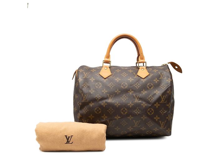 Louis Vuitton Brown Monogram Speedy 30 Braun - Ansicht 7