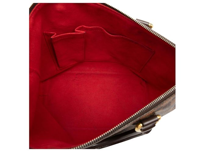 Louis Vuitton Brown Damier Ebene Saleya PM Marrone - vista 4