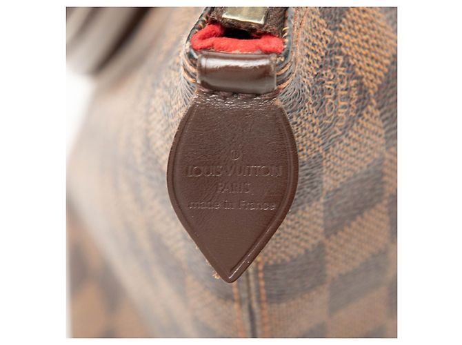 Louis Vuitton Brown Damier Ebene Saleya PM Marrone - vista 5