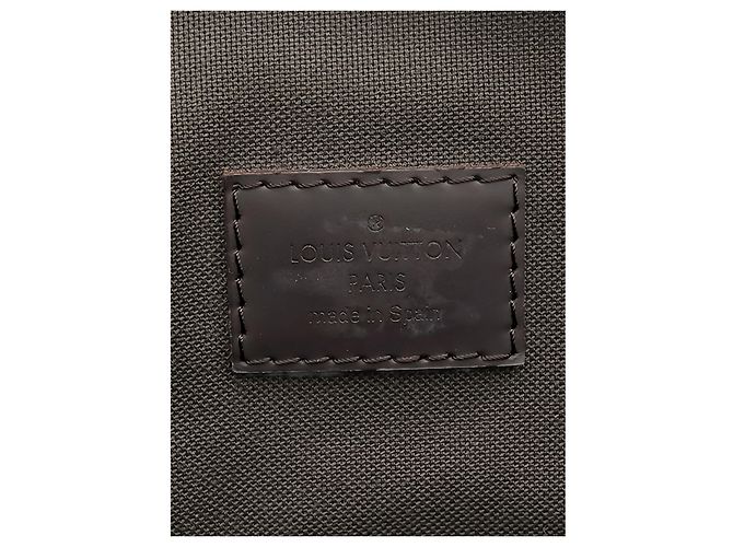 Louis Vuitton Brown Damier Ebene Porte Documents Voyage PM Marrone - vista 5
