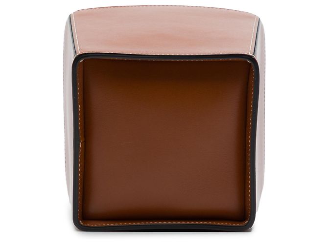 16 Céline Borsa Box in pelle marrone con tracolla Celine - vista 3
