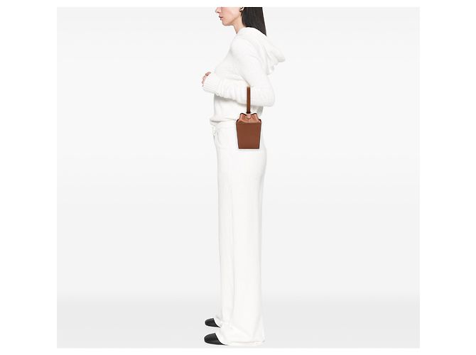 16 Céline Borsa Box in pelle marrone con tracolla Celine - vista 6