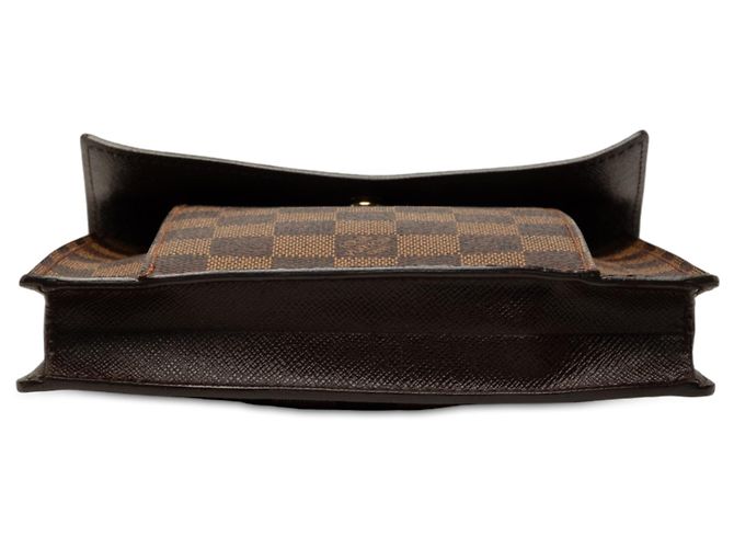 Louis Vuitton Brown Damier Ebene Pimlico Marrone - vista 3