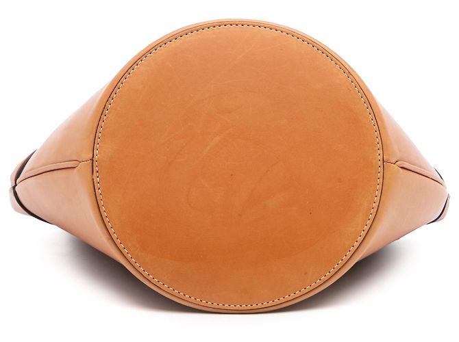 Céline Borsa bucket Crecy in pelle marrone Celine - vista 3