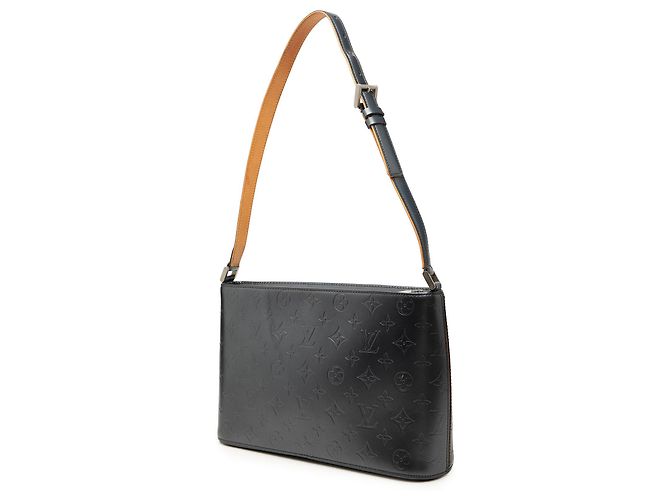 Louis Vuitton Blue Monogram Mat Alston Blau - Ansicht 2