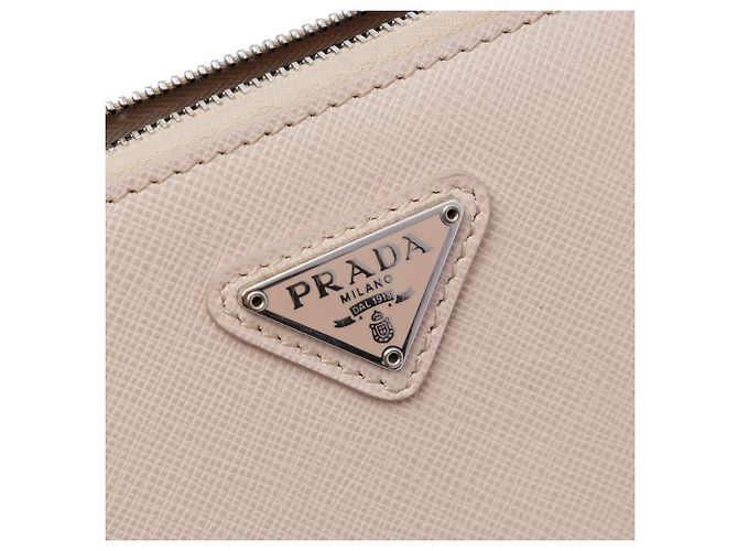 Borsa a tracolla Prada Brown Mini Saffiano Lux Marrone Carne - vista 5