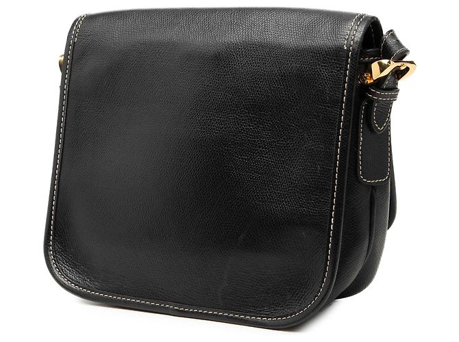 Borsa a tracolla Anagram LOEWE in pelle nera Nero - vista 2