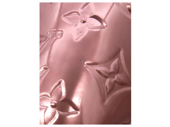 Louis Vuitton Pink Monogram Vernis Alma BB Rosa Dourado - vista 12