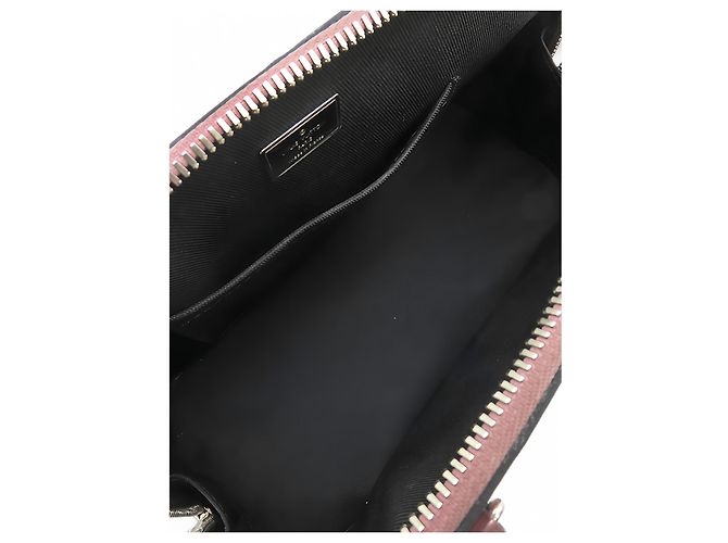 Louis Vuitton Pink Monogram Vernis Alma BB Rosa Dourado - vista 4