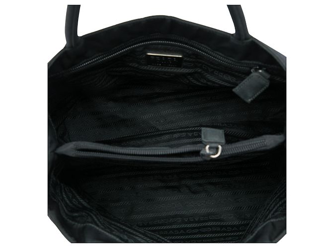 Tote bag Prada City in Tessuto nero - vista 4