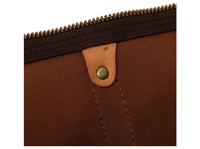 Louis Vuitton Brown Monogram Keepall Bandouliere 60 Marrone - vista 6