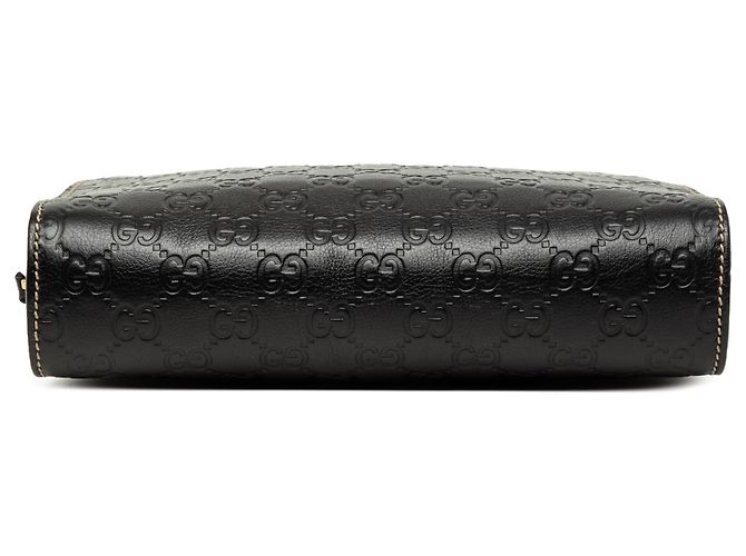 Clutch Gucci Black Guccissima Nero - vista 3