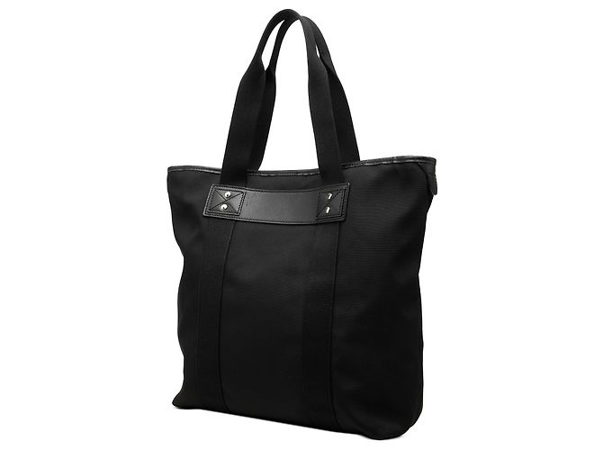 Gucci Black Nylon Web Tote Schwarz - Ansicht 2