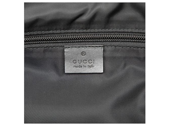 Gucci Black Nylon Web Tote Schwarz - Ansicht 5