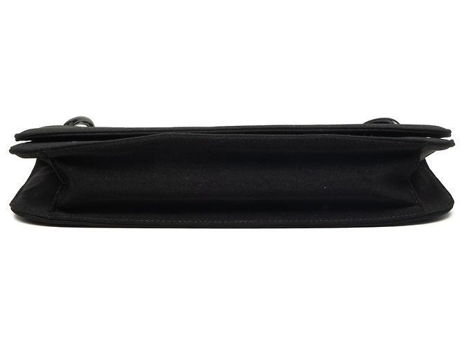 Borsa a tracolla Prada Black Tessuto Swing Chain Nero - vista 3