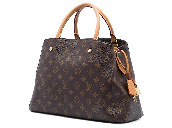 Louis Vuitton Brown Monogram Montaigne MM Braun - Ansicht 2