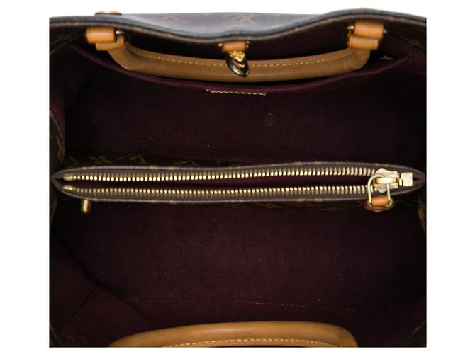 Louis Vuitton Brown Monogram Montaigne MM Braun - Ansicht 4