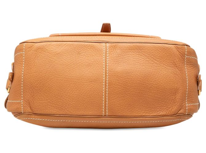 Céline  mala Boogie Celine em couro castanho Marrom Caramelo - vista 3