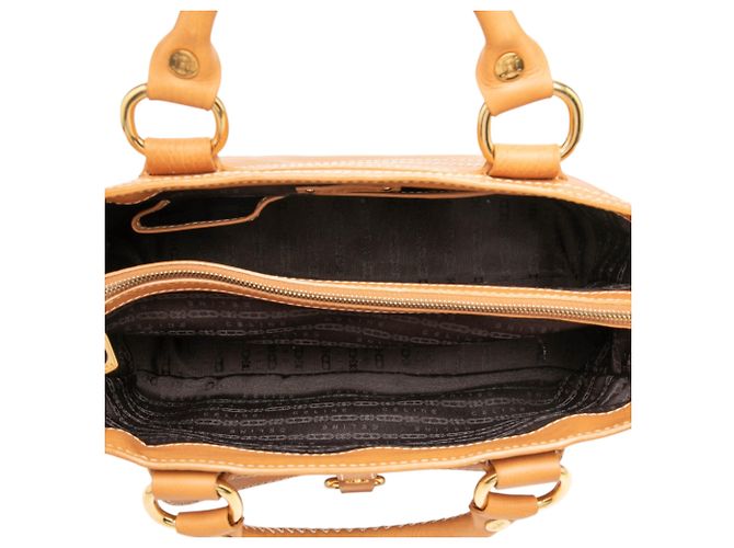 Céline  mala Boogie Celine em couro castanho Marrom Caramelo - vista 4