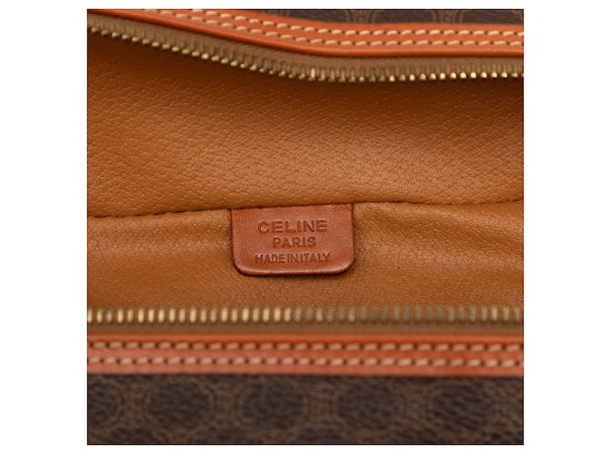 16 Céline Celine Brown Macadam Coated Canvas Beautycase Braun - Ansicht 5
