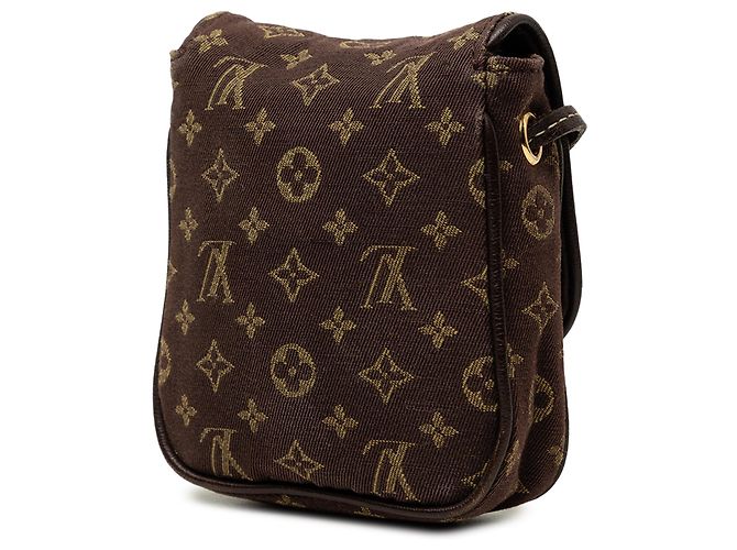 Louis Vuitton Brown Monogram Mini Lin Pochette Cancun Braun - Ansicht 2
