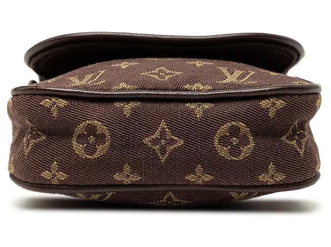 Louis Vuitton Brown Monogram Mini Lin Pochette Cancun Braun - Ansicht 3
