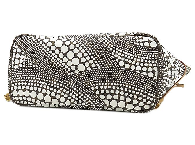 Louis Vuitton Brown Yayoi Kusama Monogram Neverfull MM Braun - Ansicht 3