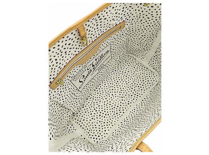 Louis Vuitton Brown Yayoi Kusama Monogram Neverfull MM Braun - Ansicht 4