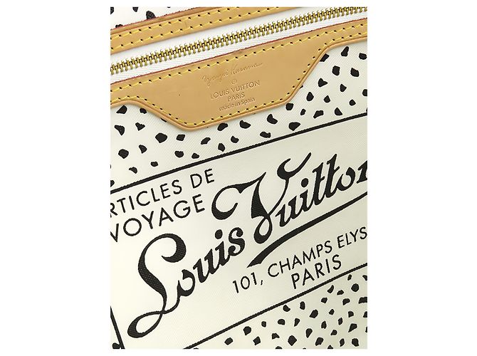 Louis Vuitton Brown Yayoi Kusama Monogram Neverfull MM Braun - Ansicht 5