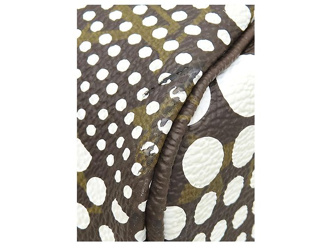 Louis Vuitton Brown Yayoi Kusama Monogram Neverfull MM Braun - Ansicht 6