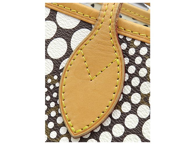 Louis Vuitton Brown Yayoi Kusama Monogram Neverfull MM Braun - Ansicht 7