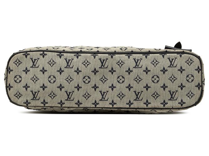 Louis Vuitton Gray Monogram Mini Lin Lucille PM Braun Grau - Ansicht 3