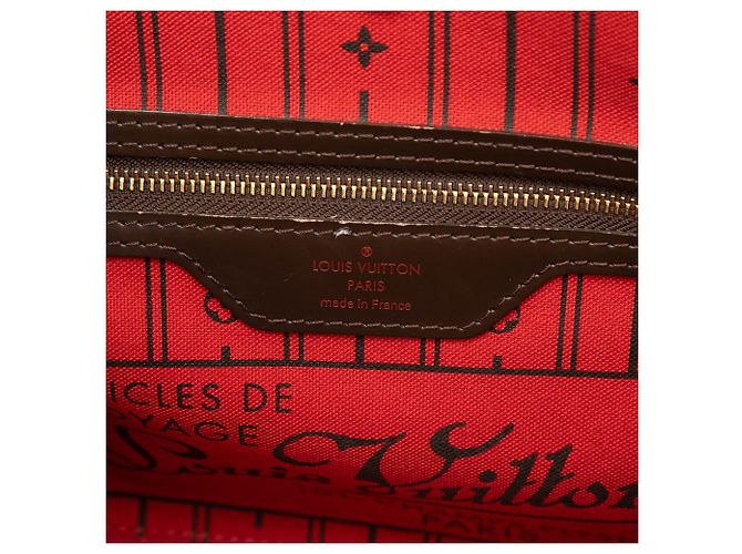 Louis Vuitton Brown Damier Ebene Neverfull PM Braun - Ansicht 5